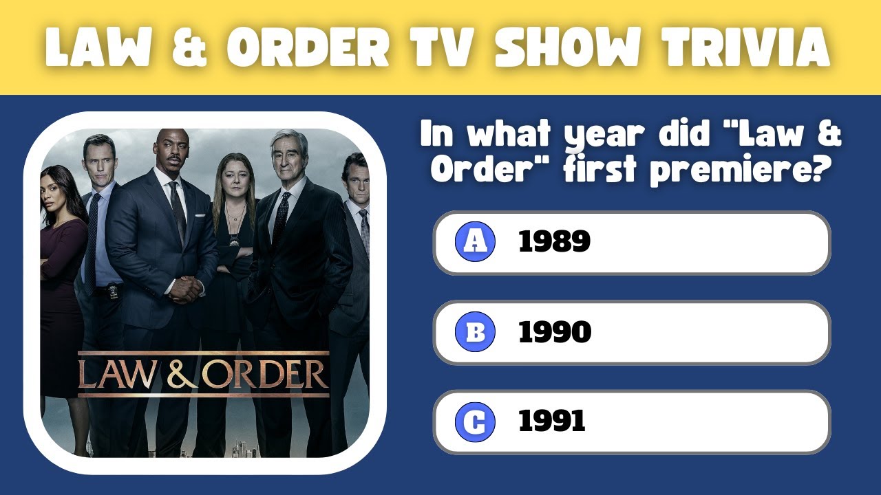 Only Hardcore Fans Can Score 100% on This Law & Order Trivia!