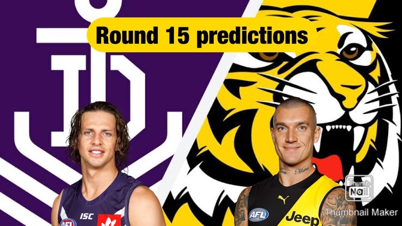 AFL Round 15 Predictions YouTube