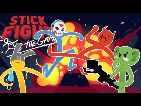 BEST FIGHTING GAME EVER? | Stickfight (w/ H2O Delirious, Ohmwrecker, & Gorillaphent)