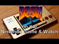 Hackers de hardware colocaram Doom em execução no jogador Game & Watch: Super Mario Bros.