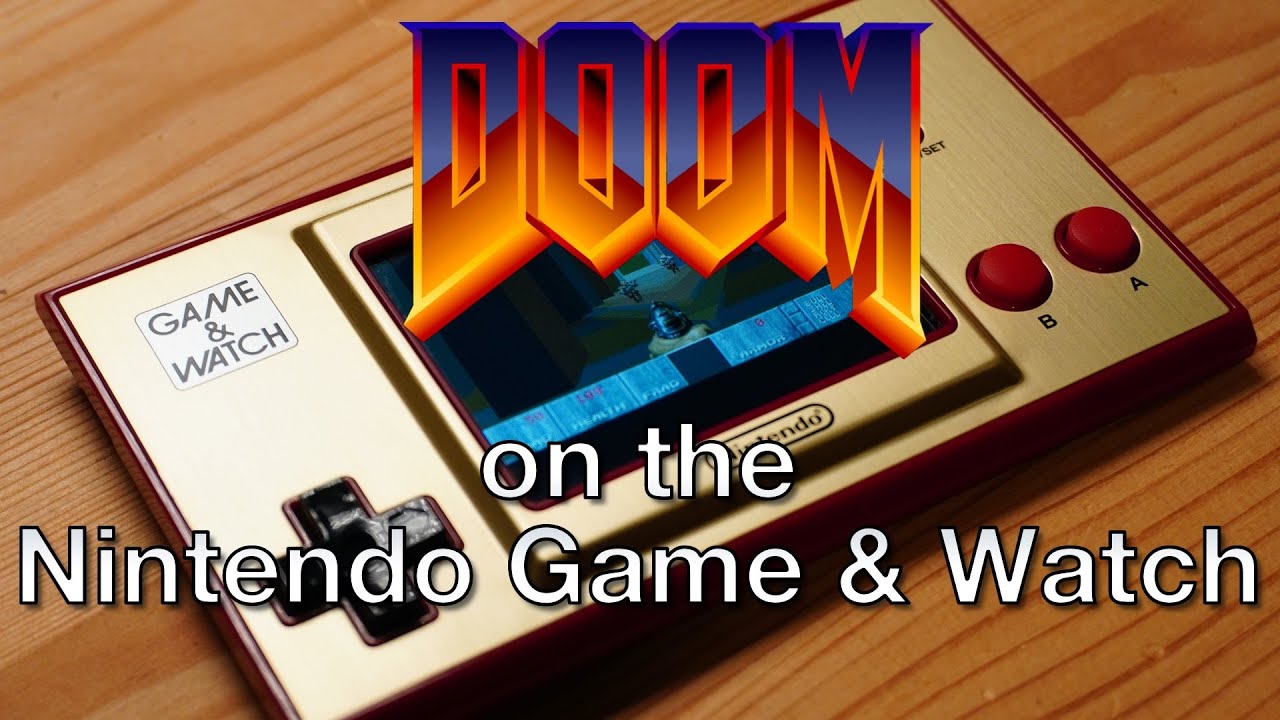 You can now play Doom on your Nintendo Game and Watch