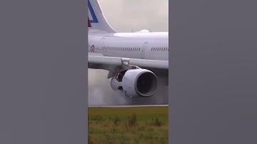 A330 Reverse thrust #shorts #aviation