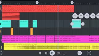 Fl studio mobile//making a Gengetone beat and song screenshot 4