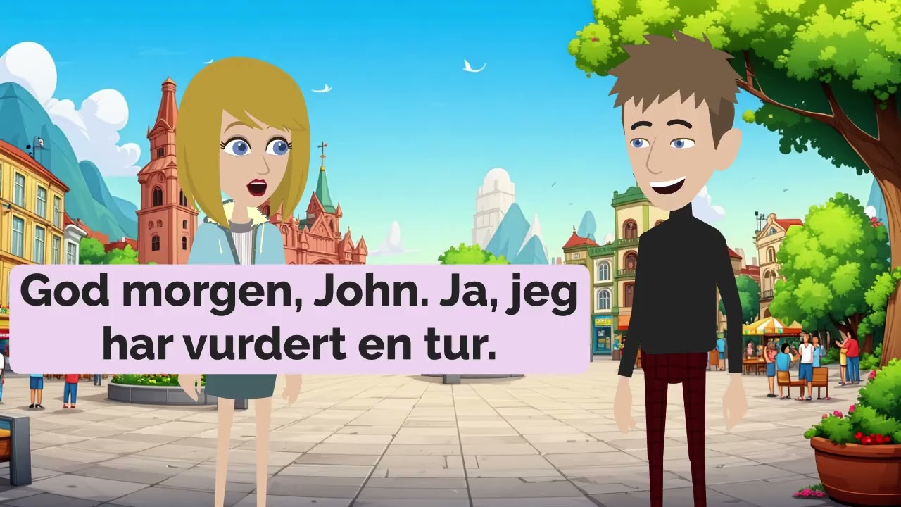 🇳🇴 Практический урок норвежского языка | Говорение и аудирование на норвежском | Свободное владен...