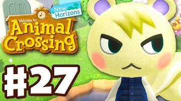 Marshal Moves In! - Animal Crossing: New Horizons - Gameplay Walkthrough Part 27