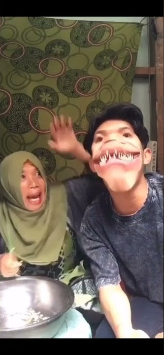 kocak filter mulut buaya #buaya #tiktok #fyp #viral