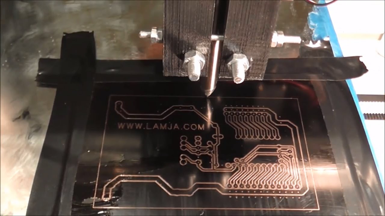 Making PCB with 3D printer and permanent marker YouTube