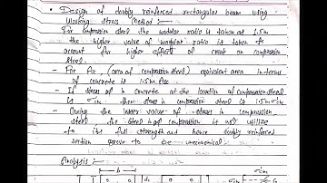 SAITM B Tech Civil Sem 4 Design of concrete Structures-I Unit No 1 Lecture No 4