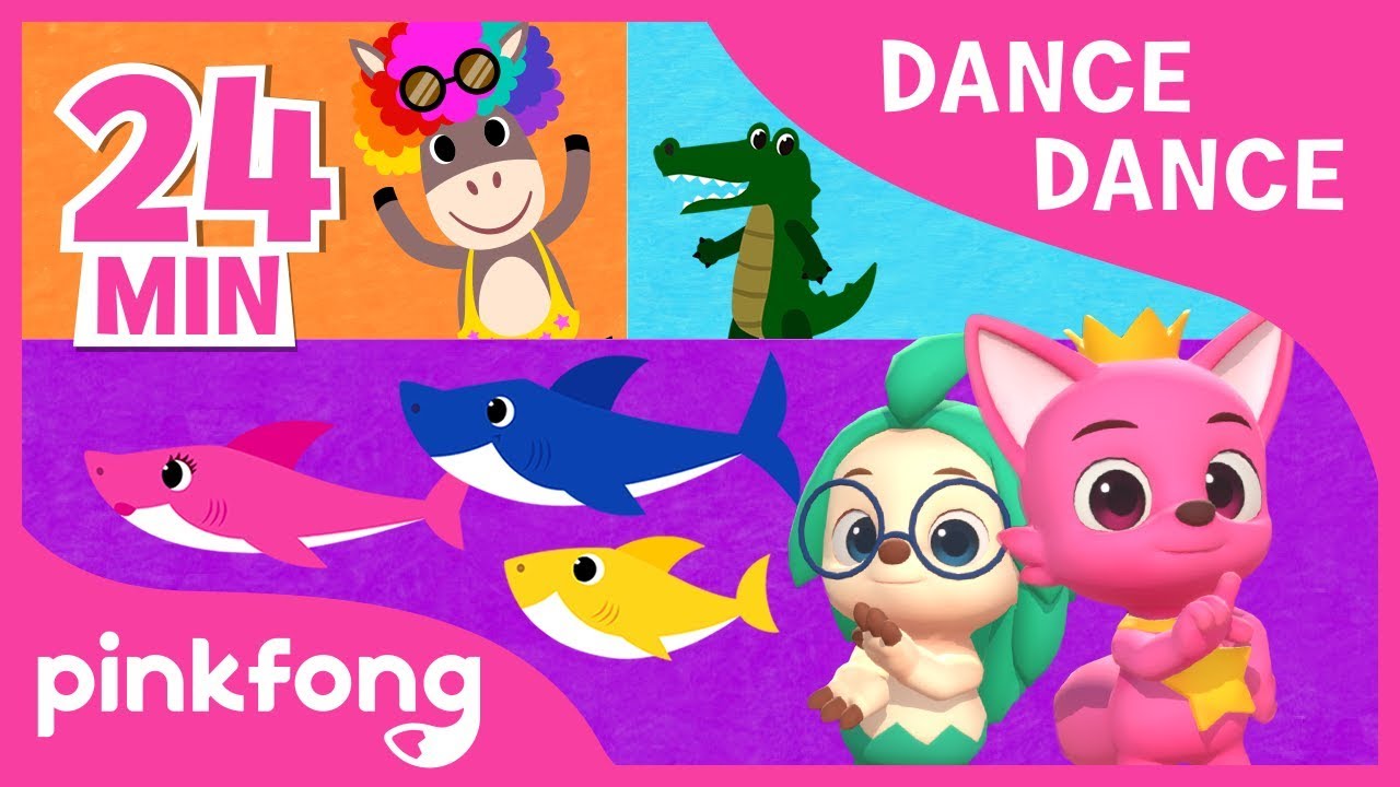 Baby Shark and more | +Compilation | Dance Dance | Pinkfong Songs for Children