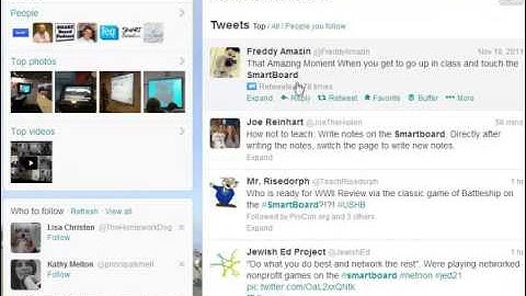 Finding People to Follow on Twitter