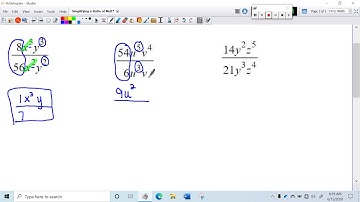 Simplifying a Ratio of Multivariate Monomials Advanced
