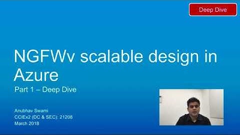 NGFWv scalable design in Azure - Part 1 (Introduction)