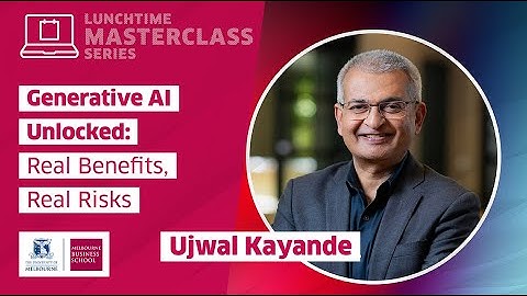 Generative AI Unlocked - Lunchtime Masterclass Series