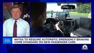 NHTSA to require automatic emergency breaking come standard on new passenger cars