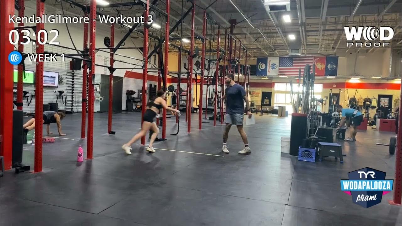 Wodapalooza Qualifier Workout 3 YouTube