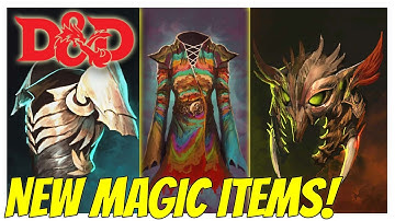 64 New Magic Items for D&D! Class Based Magic Items, Tome of Magical Mystery, Dungeons & Dragons