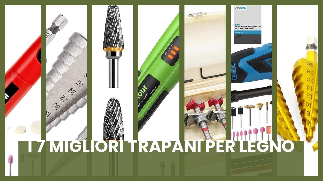 Trapano per legno: I 7 migliori trapani per legno