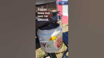 Save the #bacon grease!