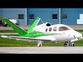 Private Cirrus Vision SF-50 (SF50) landing & departing Montreal (YUL/CYUL)
