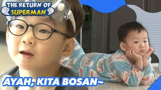 Ayah Kita Bosan~ |Nostalgia Superman|SUB INDO/ENG|151114 Siaran KBS WORLD TV|