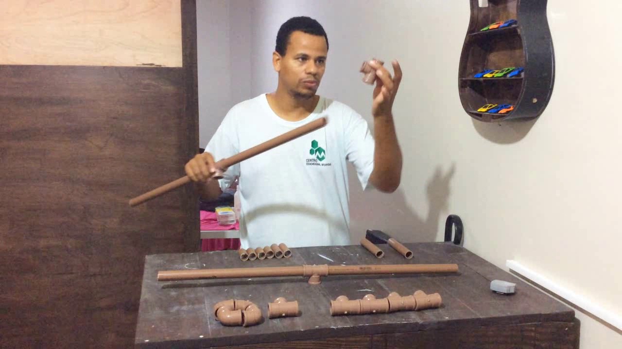 Suporte de  PVC para Guitarra Violao e Baixo