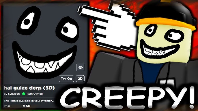 Peak” UGC on X: UGC creator UsualRage uploaded a near 1:1 copy of the  item Epic Vampire Face in 2 parts. #Roblox #RobloxUGC   / X