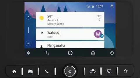 THAR Infotainment - Android Auto Google Voice Recognition