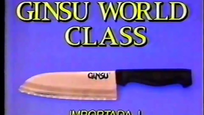 1983 Ginsu II Knives The Foot can split wood TV Commercial 