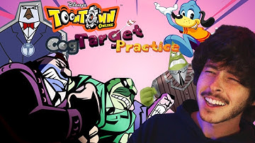 The ORIGINAL ToonTown Game | Cog Target Practice