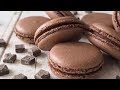 チョコレートマカロンの作り方/Macaron au chocolat