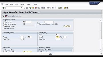 Cost Center Planning  Aids