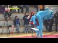 [Running Man] 김종국, 도희 안고 지압 레이스 @런닝맨 140126