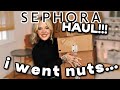 BIGGEST SEPHORA HAUL OF MY LIFE!!! Sephora VIB Sale Haul and TRY ON