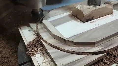 CNC copy shaper machine for making cutting boards