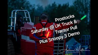 Tractor Pulling   Prostocks From the UK Truck and Tractor Pull 2024 with Demos