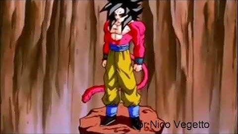 Goku ssj4 vs Baby vegeta Linkin park Somewhere I Belong