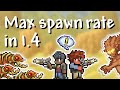 Terraria - 1.4 Maximum spawn rate (instantly out of control!)