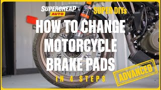 How To Change Motorcycle Brake Pads - SUPER DIYs by Supercheap Auto 1,437 views 3 months ago 4 minutes, 50 seconds