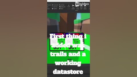 Mini Devlog 1: Adding Trails to my Simulator#roblox #devlog #shorts