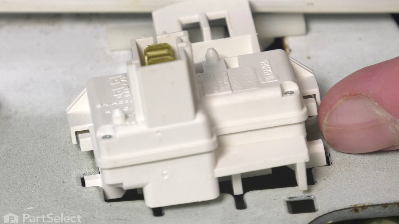 Whirlpool Washer Repair - How to Replace the Lid Switch (Whirlpool