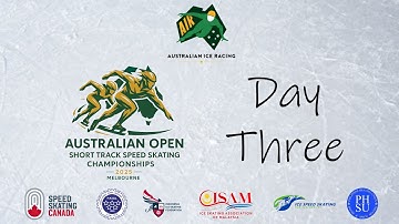 2025 Australian Open Short Track Speed Skating Championships - Day 3