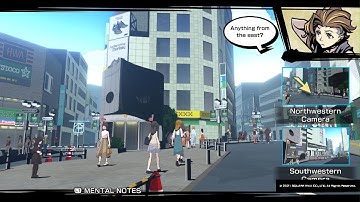 Find The Key Hidden At Tipsy Tose Hall Solution - Three Cameras Puzzle - NEO The World Ends with You