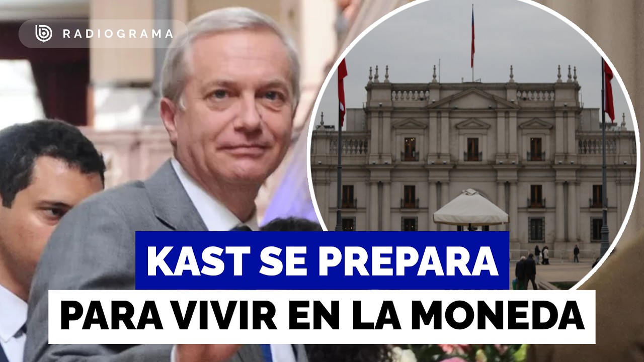 Kast dormirá en La Moneda tras cambio de mando: el diseño para que viva ...