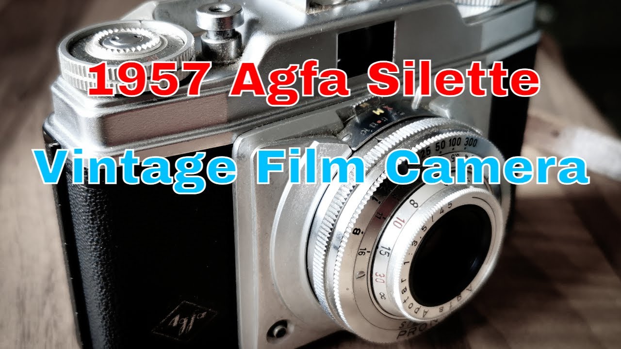 1957 Agfa Silette - Vintage Film Camera - YouTube