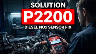 HOW TO FIX P2200 OBD II ERROR CODE - Diesel NOx Sensor Circuit Bank 1 Fix
