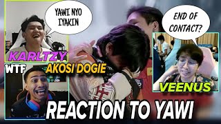 AKOSI DOGIE, OHMYVEENUS AT KARLTZY REACTION TUNGKOL SA NANGYARE KAY YAWI. 😱🤯