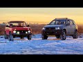 Предновогоднй выезд SUZUKI GRAND VITARA vs НИВА vs УАЗ. Оффроуд