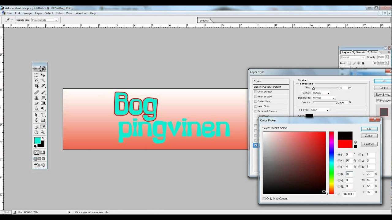 Lav din egen header (Få magten over din blogblog #3)