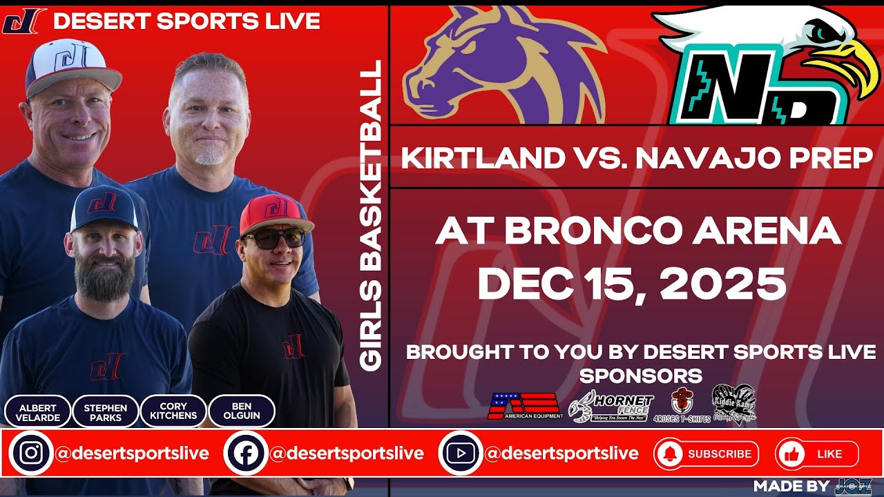 Lady Broncos vs Lady Eagles | Rivalry Night Showdown 🔥 | LIVE from Kirtland | 7PM