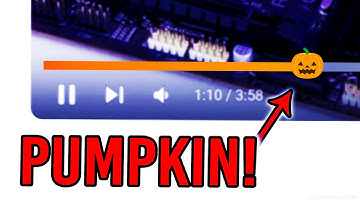 YouTube Has a PUMPKIN Progress Bar!